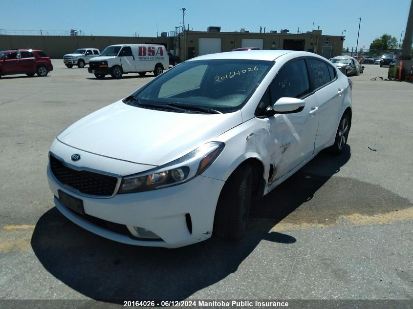 2018 Kia Forte Lx+ VIN: 3KPFL4A7XJE281687 Lot: 20164026