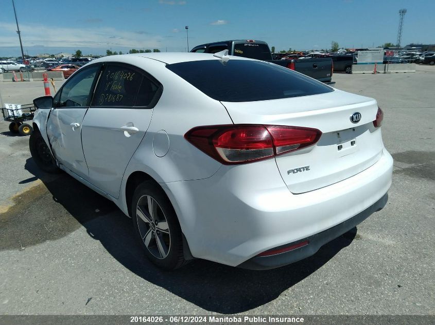 2018 Kia Forte Lx+ VIN: 3KPFL4A7XJE281687 Lot: 20164026