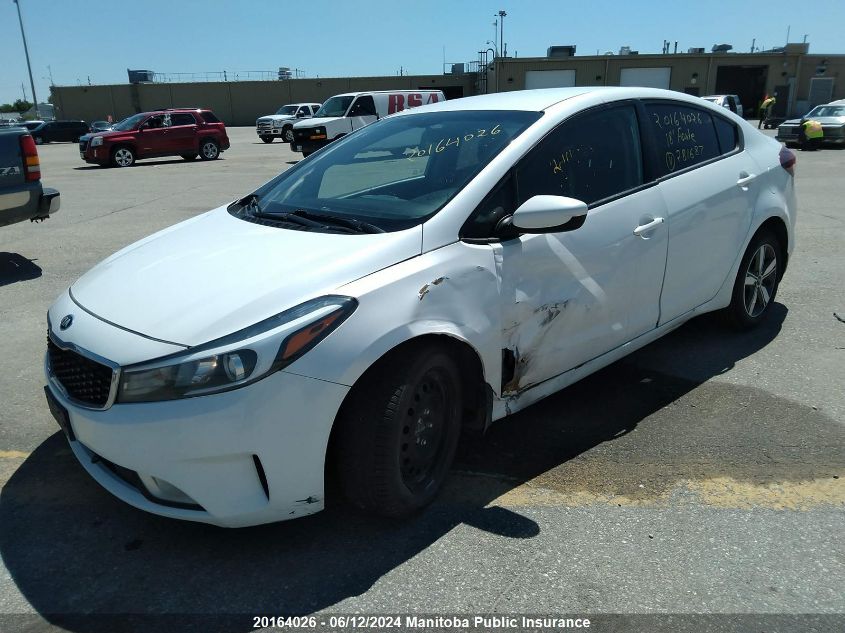 2018 Kia Forte Lx+ VIN: 3KPFL4A7XJE281687 Lot: 20164026