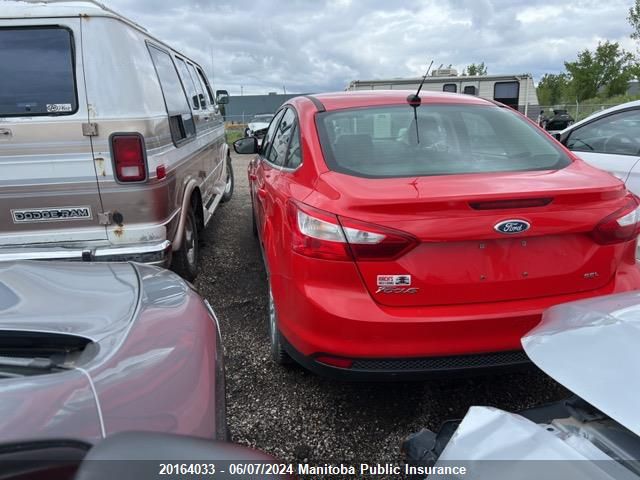 2012 Ford Focus Sel VIN: 1FAHP3H25CL326178 Lot: 20164033