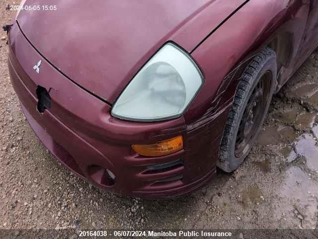 2003 Mitsubishi Eclipse Spyder Gs VIN: 4A3AE45G23E601580 Lot: 20164038