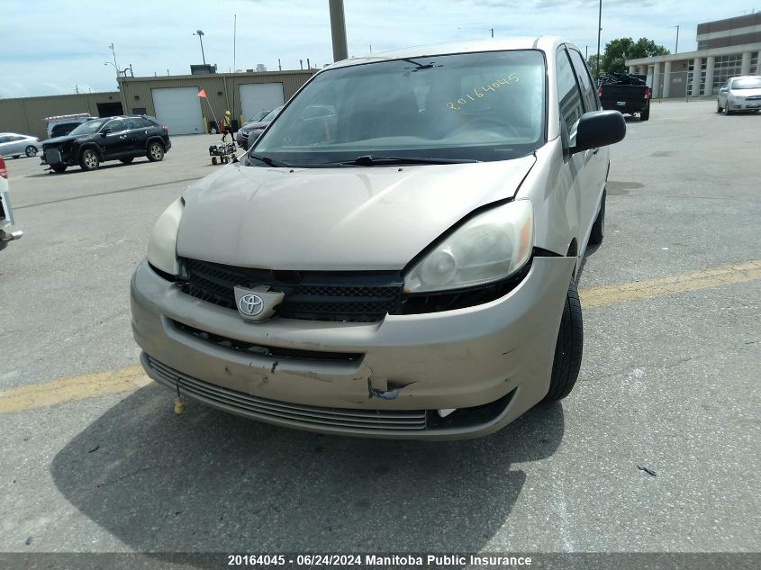 2004 Toyota Sienna Ce V6 VIN: 5TDZA29C14S152451 Lot: 20164045