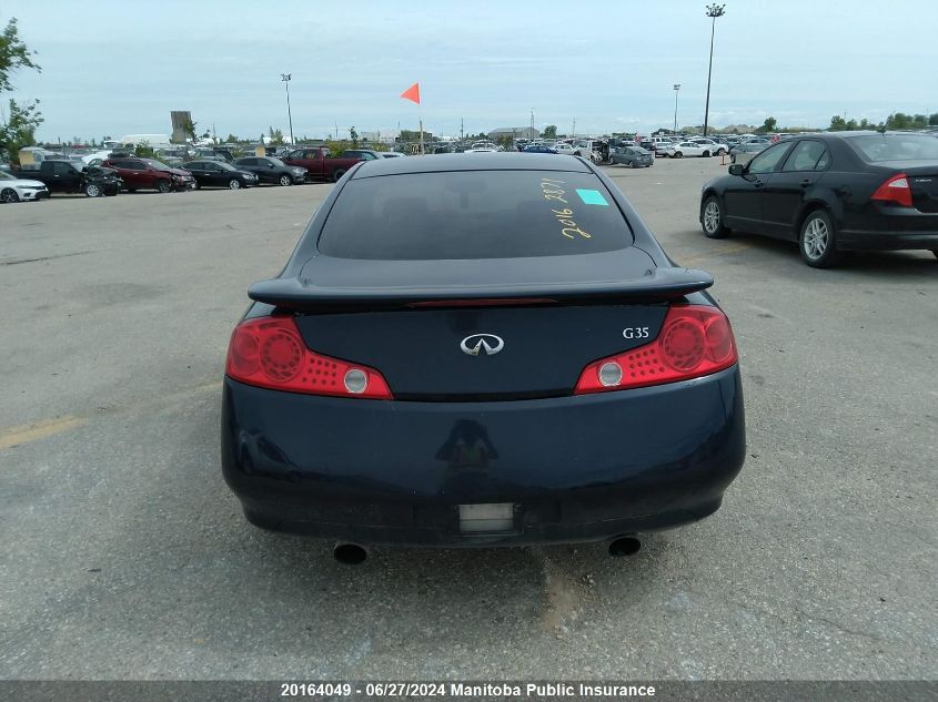 2004 Infiniti G35 VIN: JNKCV54E54M304990 Lot: 20164049