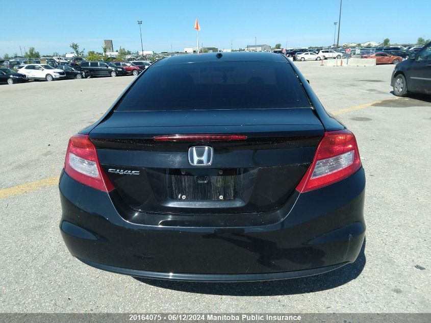 2012 Honda Civic Ex-L VIN: 2HGFG3B9XCH009566 Lot: 20164075