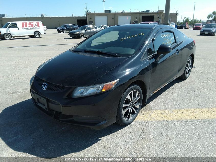 2012 Honda Civic Ex-L VIN: 2HGFG3B9XCH009566 Lot: 20164075