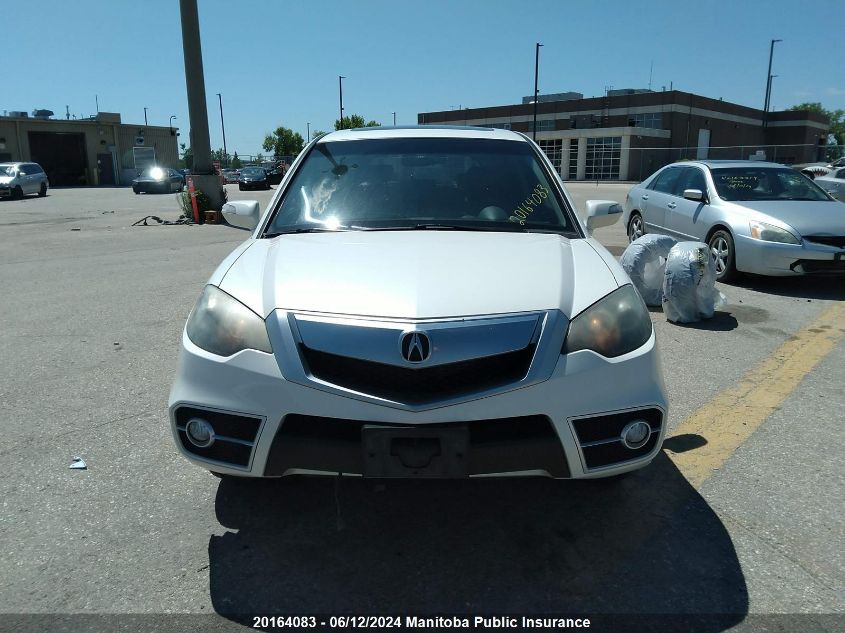 2011 Acura Rdx VIN: 5J8TB1H57BA800600 Lot: 20164083