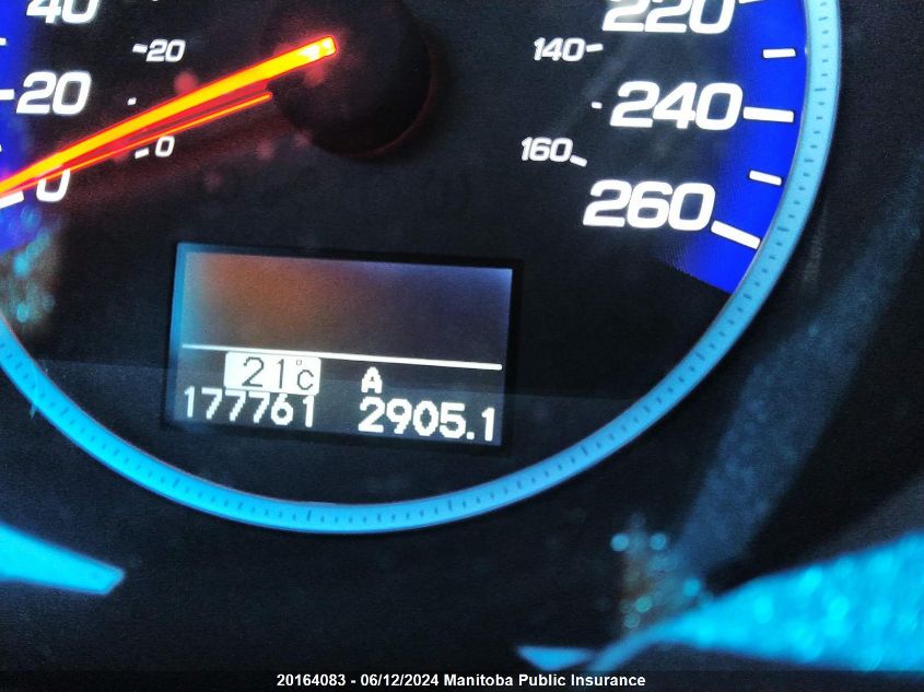 2011 Acura Rdx VIN: 5J8TB1H57BA800600 Lot: 20164083