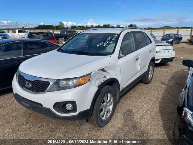 2013 Kia Sorento Lx V6 VIN: 5XYKTDA29DG401991 Lot: 20164120