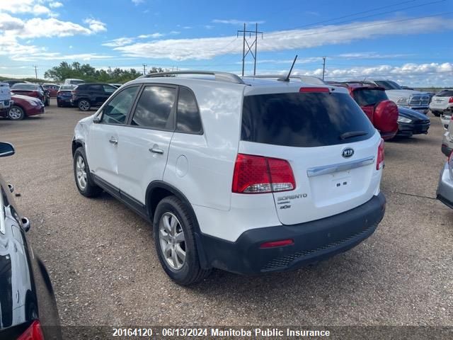 2013 Kia Sorento Lx V6 VIN: 5XYKTDA29DG401991 Lot: 20164120