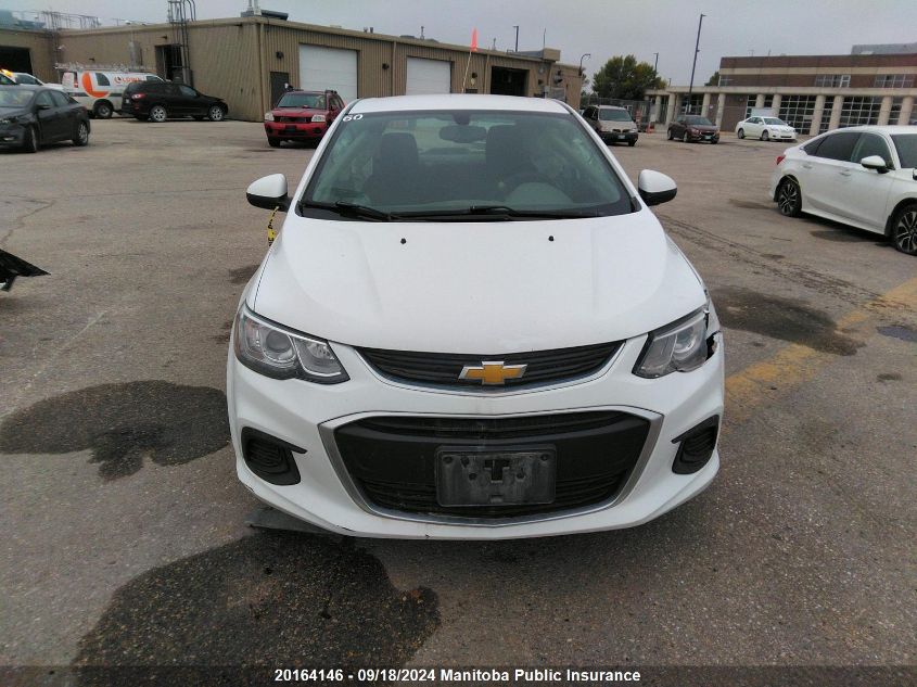 2018 Chevrolet Sonic Lt VIN: 1G1JD5SH7J4111849 Lot: 20164146