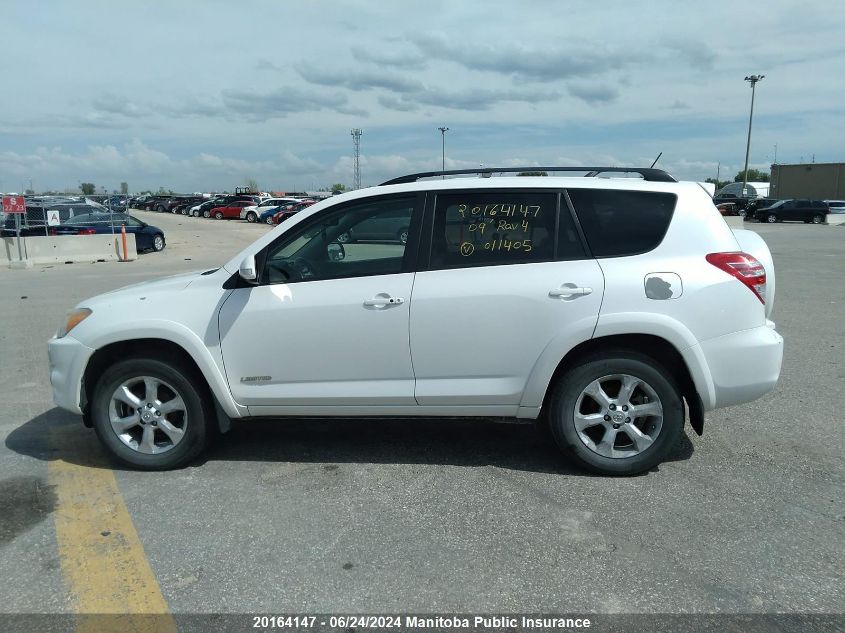 2009 Toyota Rav4 Limited VIN: 2T3BF31V89W011405 Lot: 20164147