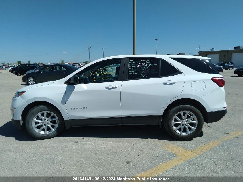 2021 Chevrolet Equinox Ls VIN: 2GNAXHEV1M6129145 Lot: 20164148