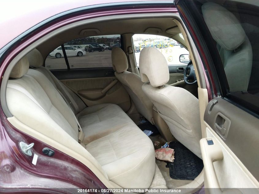 2003 Honda Civic Lx VIN: 2HGES16673H917052 Lot: 20164174