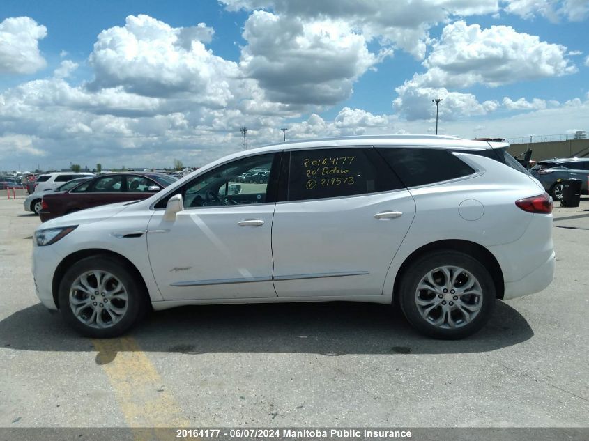 2020 Buick Enclave Avenir VIN: 5GAEVCKW8LJ219573 Lot: 20164177