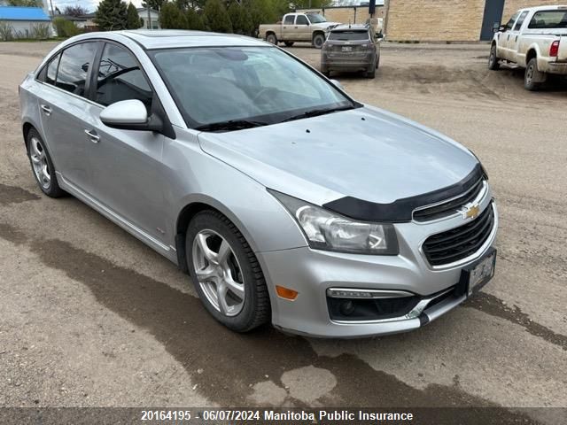 2015 Chevrolet Cruze Lt Turbo VIN: 1G1PE5SB3F7255133 Lot: 20164195