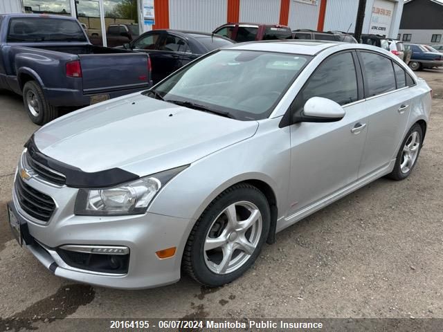 2015 Chevrolet Cruze Lt Turbo VIN: 1G1PE5SB3F7255133 Lot: 20164195