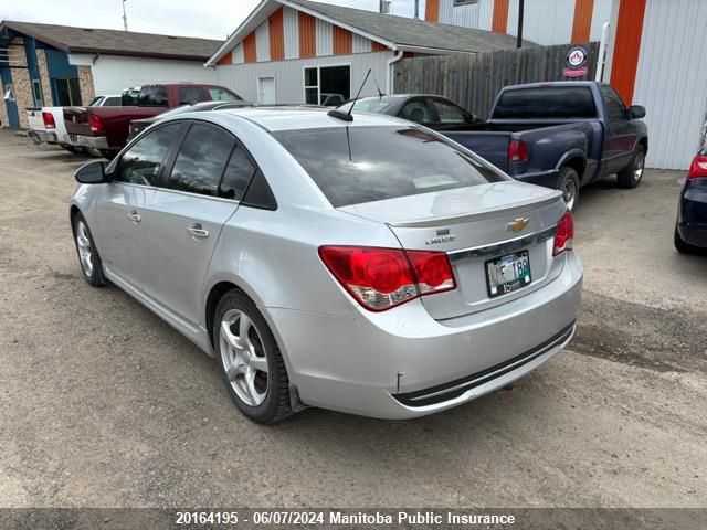 2015 Chevrolet Cruze Lt Turbo VIN: 1G1PE5SB3F7255133 Lot: 20164195