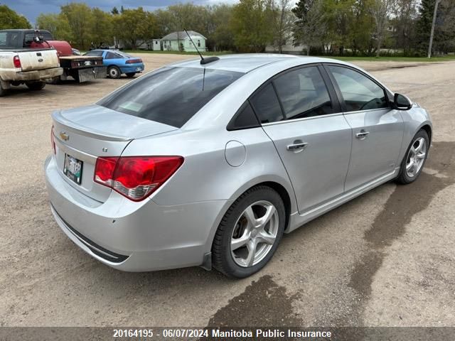 2015 Chevrolet Cruze Lt Turbo VIN: 1G1PE5SB3F7255133 Lot: 20164195