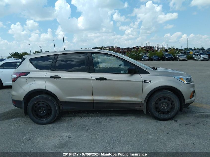 2017 Ford Escape S VIN: 1FMCU0F72HUB10747 Lot: 20164217