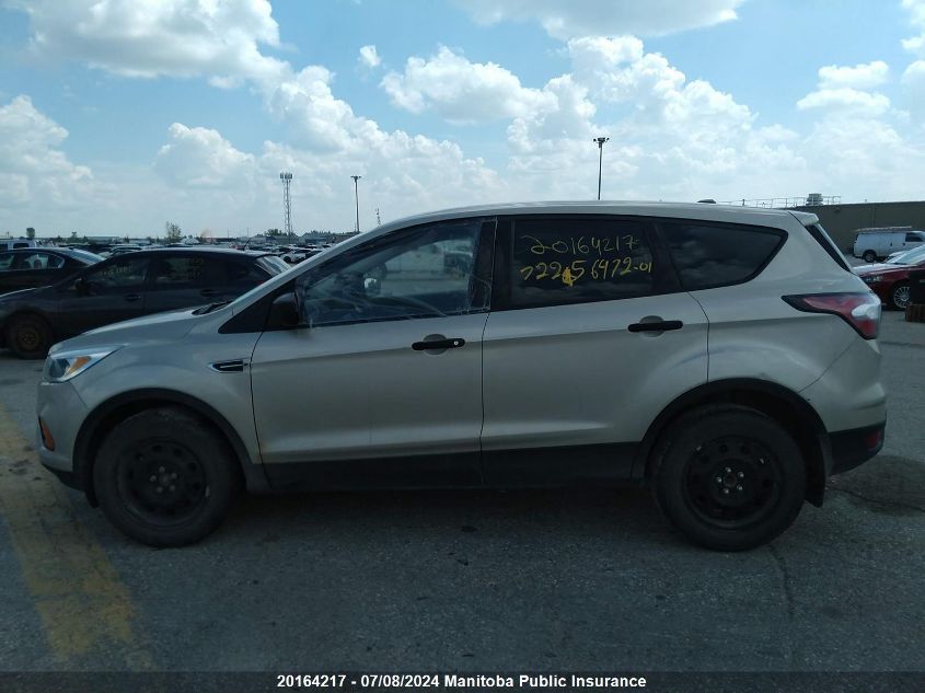 2017 Ford Escape S VIN: 1FMCU0F72HUB10747 Lot: 20164217