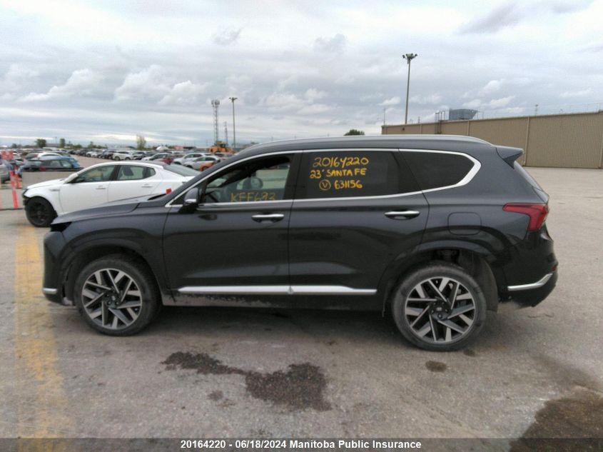 2023 Hyundai Santa Fe Ultimate Calligr 2.5T VIN: 5NMS5DAL0PH631156 Lot: 20164220