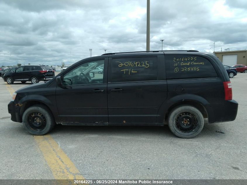 2010 Dodge Grand Caravan Se VIN: 2D4RN4DE7AR325485 Lot: 20164225