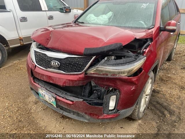 2015 Kia Sorento Ex V6 VIN: 5XYKUDA76FG567641 Lot: 20164240