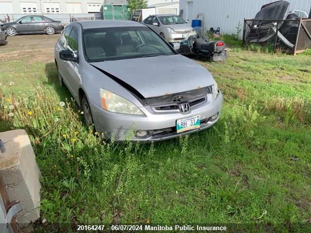 2004 Honda Accord Lx VIN: 1HGCM55424A806787 Lot: 20164247