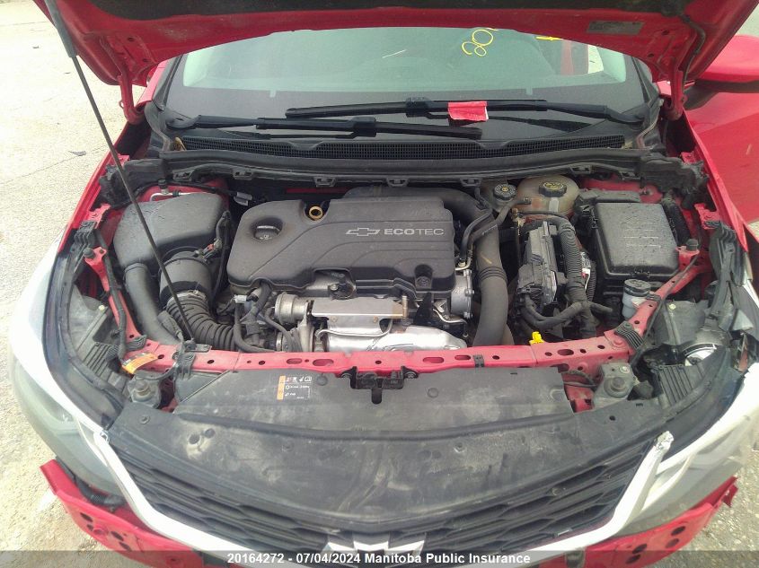 2016 Chevrolet Cruze Lt Turbo VIN: 1G1BE5SM0G7267365 Lot: 20164272