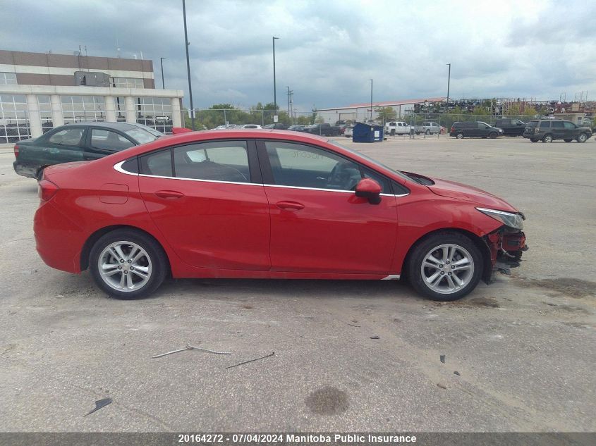 2016 Chevrolet Cruze Lt Turbo VIN: 1G1BE5SM0G7267365 Lot: 20164272