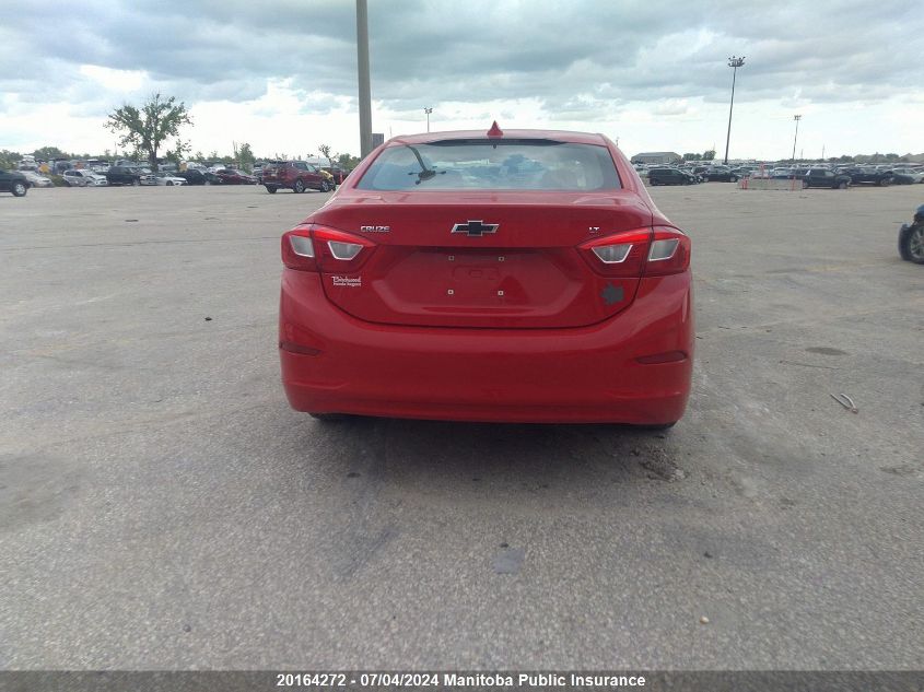 2016 Chevrolet Cruze Lt Turbo VIN: 1G1BE5SM0G7267365 Lot: 20164272