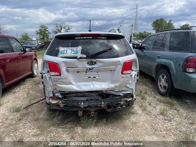 2012 Kia Sorento Sx V6 VIN: 5XYKWDA2XCG236071 Lot: 20164284
