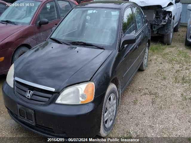 2003 Honda Civic Dx VIN: 2HGES15153H928721 Lot: 20164285