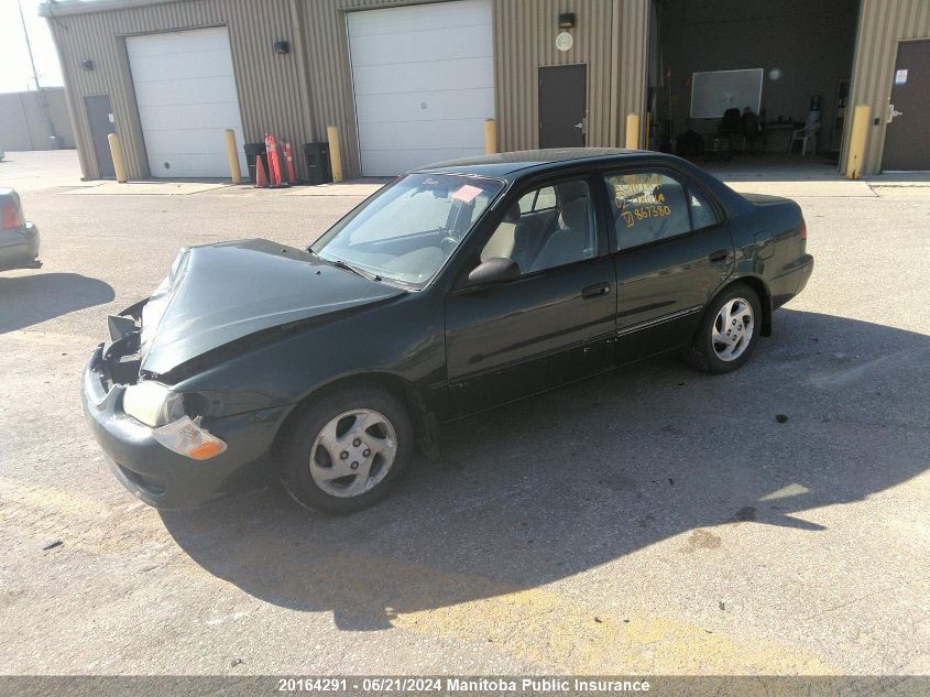 2002 Toyota Corolla Ce VIN: 2T1BR12EX2C867380 Lot: 20164291