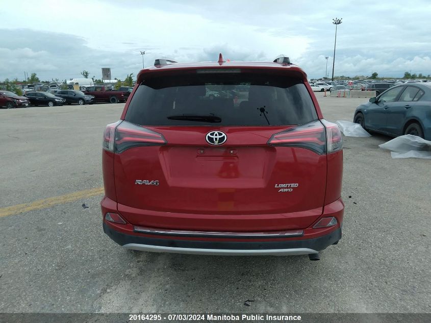 2016 Toyota Rav4 Limited VIN: 2T3DFREV4GW446988 Lot: 20164295