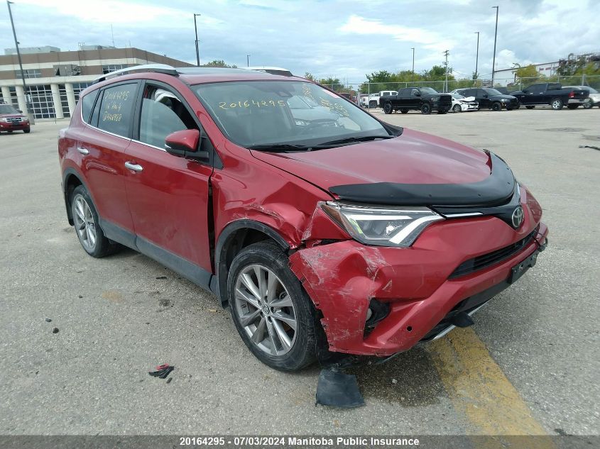 2016 Toyota Rav4 Limited VIN: 2T3DFREV4GW446988 Lot: 20164295