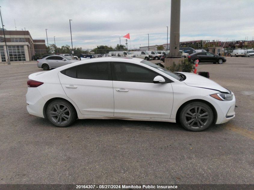 2018 Hyundai Elantra Gl VIN: KMHD84LFXJU642149 Lot: 20164307