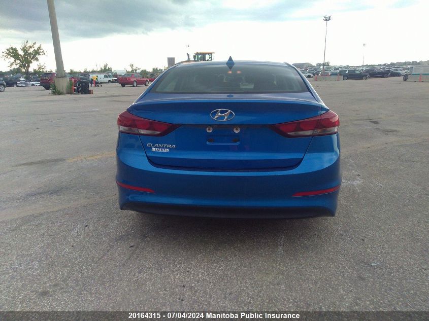 2017 Hyundai Elantra Gl VIN: KMHD84LFXHU169170 Lot: 20164315