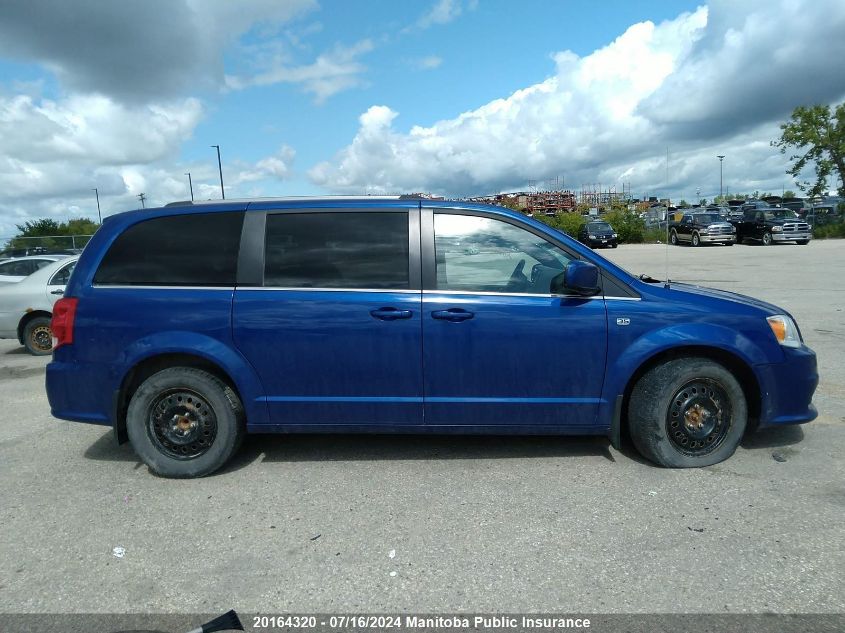 2019 Dodge Grand Caravan Sxt VIN: 2C4RDGCG5KR796010 Lot: 20164320