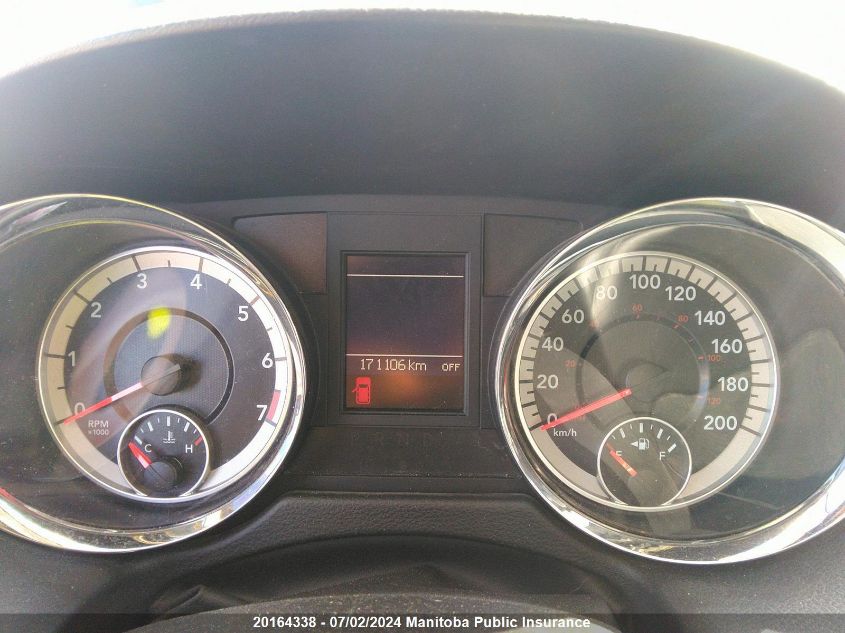 2017 Dodge Grand Caravan Crew VIN: 2C4RDGDG5HR792692 Lot: 20164338