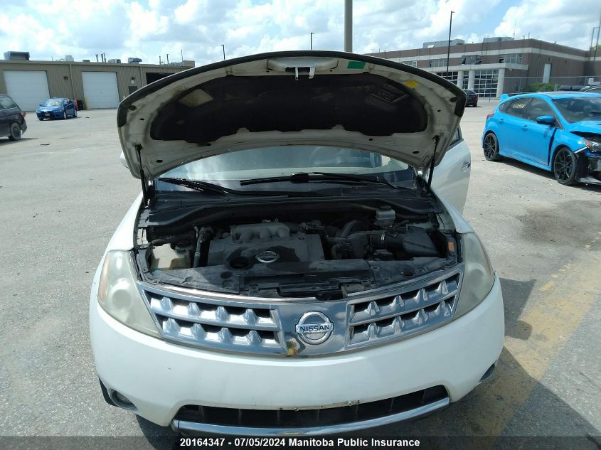 2006 Nissan Murano Se VIN: JN8AZ08WX6W508411 Lot: 20164347