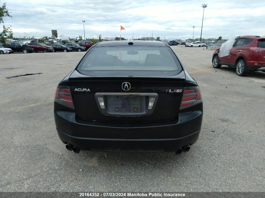 2007 Acura Tl Type S VIN: 19UUA76507A802144 Lot: 20164352