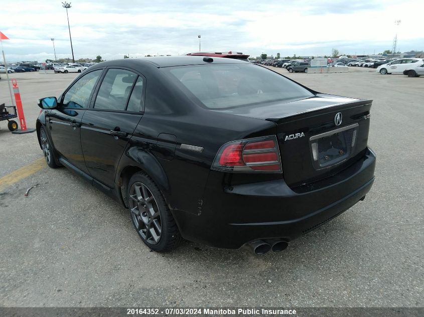 2007 Acura Tl Type S VIN: 19UUA76507A802144 Lot: 20164352