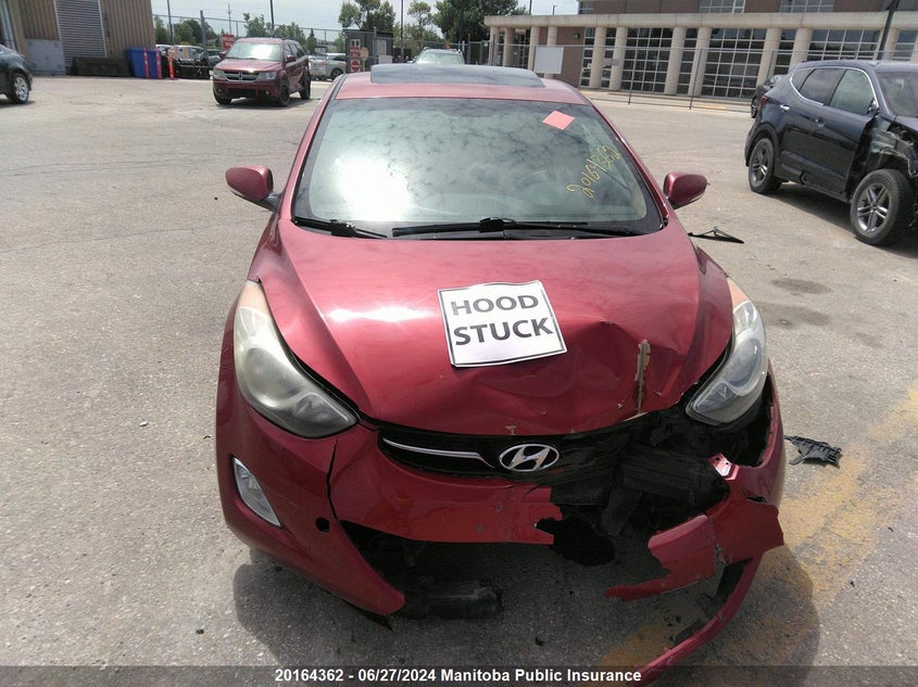 2012 Hyundai Elantra Limited VIN: 5NPDH4AE3CH121219 Lot: 20164362