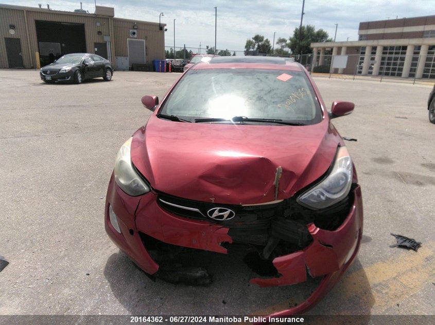 2012 Hyundai Elantra Limited VIN: 5NPDH4AE3CH121219 Lot: 20164362