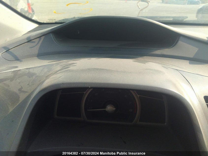 2007 Honda Civic Dx VIN: 2HGFG118X7H001289 Lot: 20164382