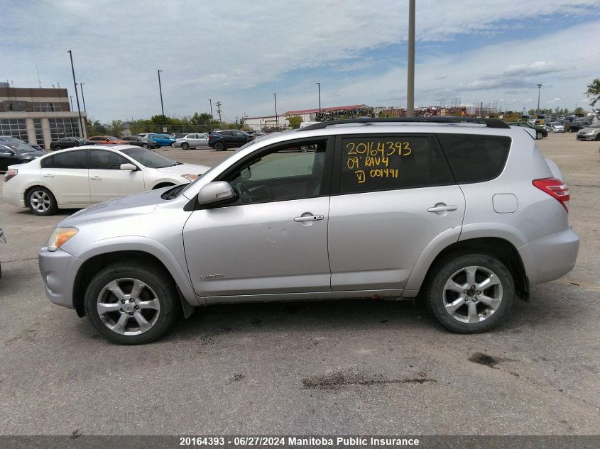 2009 Toyota Rav4 Limited V6 VIN: 2T3BK31V59W001491 Lot: 20164393