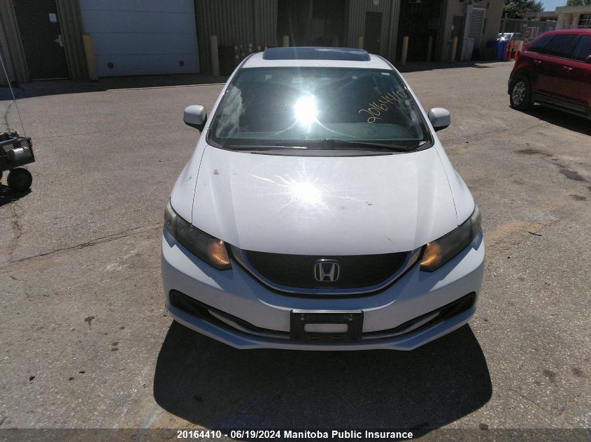 2013 Honda Civic Ex VIN: 2HGFB2F55DH107664 Lot: 20164410