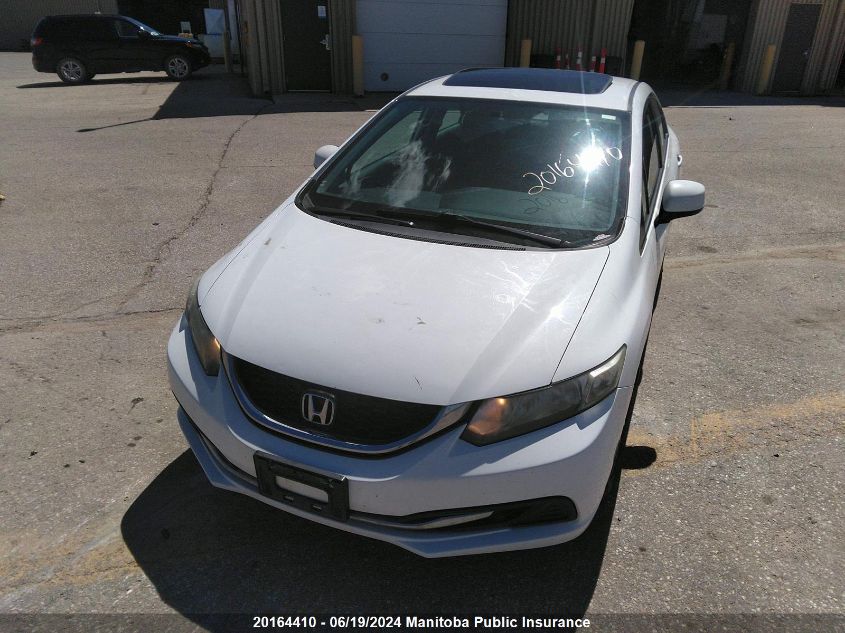 2013 Honda Civic Ex VIN: 2HGFB2F55DH107664 Lot: 20164410