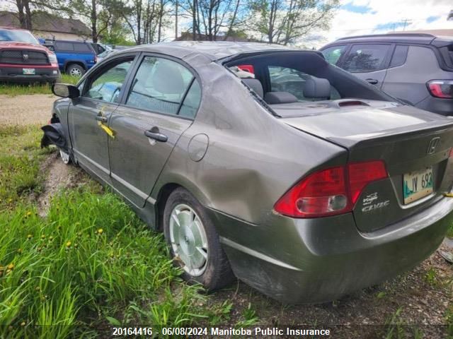 2008 Honda Civic Dx-G VIN: 2HGFA16478H115422 Lot: 20164416